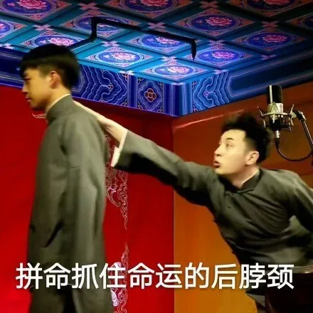 拼命抓住命运的后脖颈