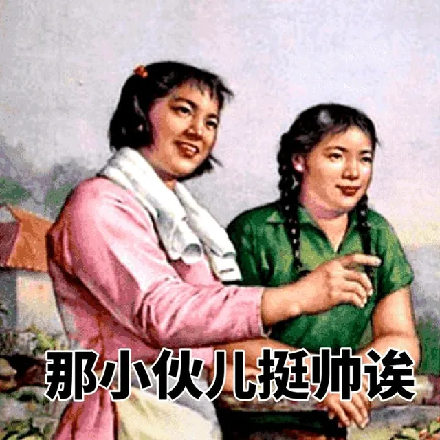 那小伙儿挺帅唉（那小伙儿挺帅唉）