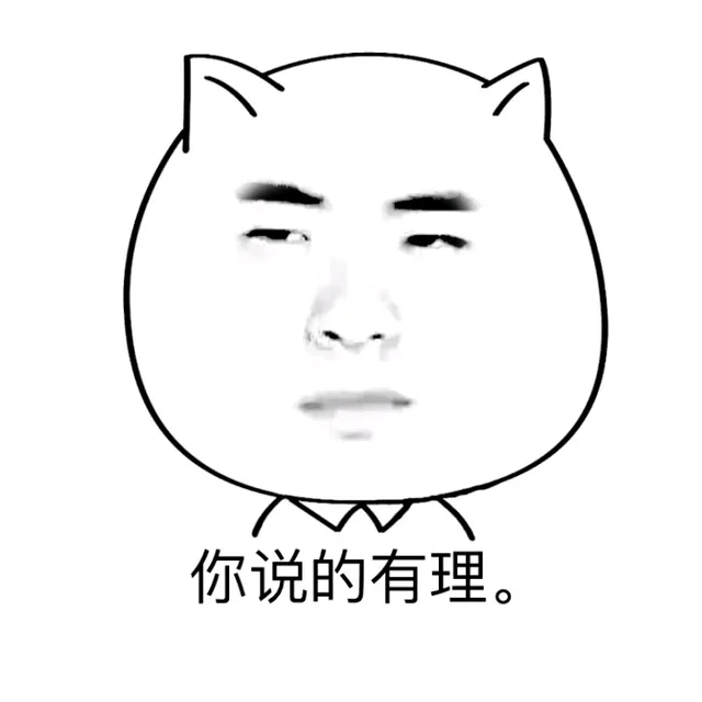你说的有理。
