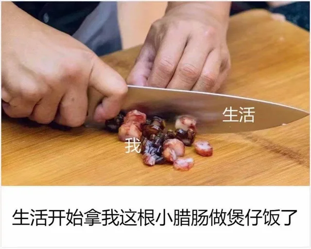 生活开始拿我这根小腊肠做煲仔饭了（生活开始拿我这根小腊肠做煲仔饭了）