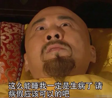这么能睡我一定是生病了，请病假应该可以的吧