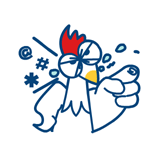 白斩鸡表情_卡通表情包