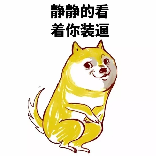 静静的看着你装逼