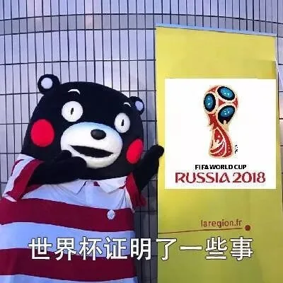 世界杯证明了一些事_熊本熊_世界杯表情包
