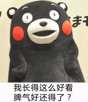 对谁都好那是中央空调 熊本熊表情包_表情头牌_熊本熊_卡通表情包