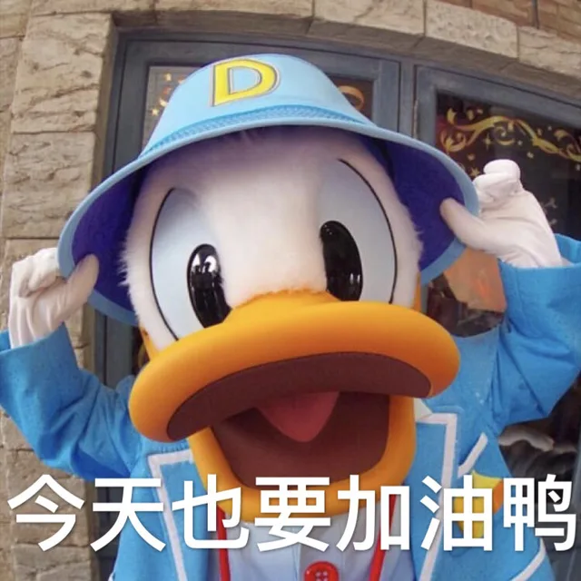 要像唐老鸭一样笑口常开鸭