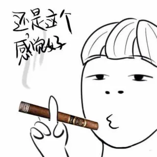 不是这个感觉好（抽烟）