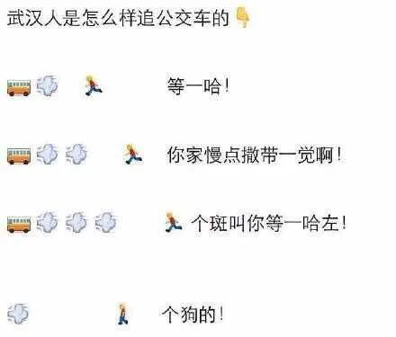 武汉人是是这样追公交的（武汉人是是这样追公交的）