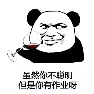 虽然你不聪明 但是你有作业呀