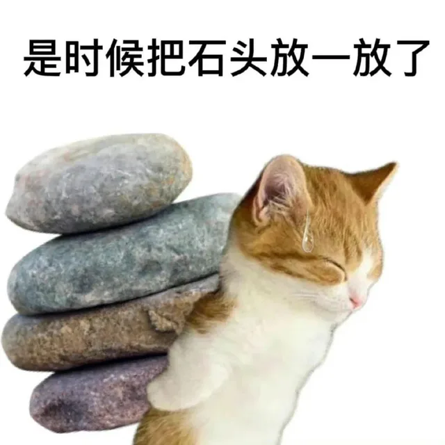 是时候把石头放一放了（是时候把石头放一放了）