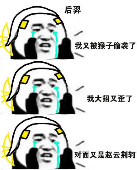 后羿我又被猴子偷袭了我大招又歪了对面又是赵云荆轲（后羿我又被猴子偷袭了我大招又歪了对面又是赵云荆轲）