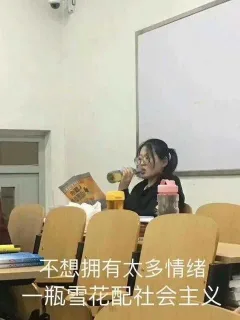 不想拥有太多情绪，一瓶雪花配社会主义