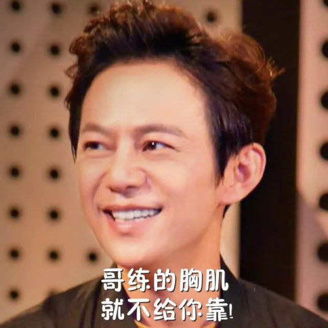 哥练的胸肌就不给你靠!
