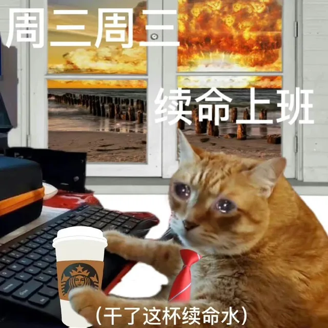 周三周豆续命上班(干了这杯续命水)（周三周豆续命上班(干了这杯续命水)）