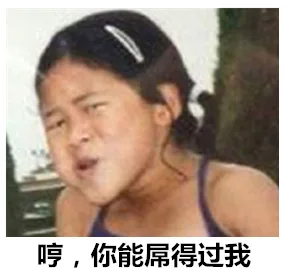 哼，你能屌得过我
