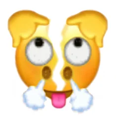 生气裂开小黄脸表情包（生气裂开小黄脸表情包）