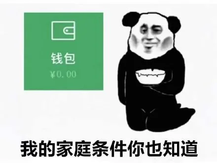 钱包￥0.00我的家庭条件你也知道（钱包￥0.00我的家庭条件你也知道）
