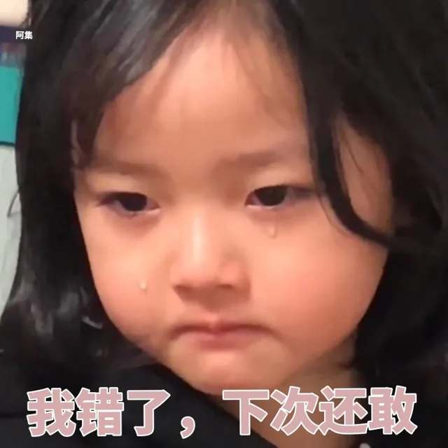 我错了,下次还敢