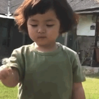罗熙吹蒲公英GIF