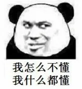 我怎么不懂，我什么都懂！