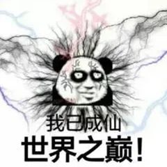我已成仙世界之巅！(熊猫头表情包)（我已成仙世界之巅！(熊猫头表情包)）