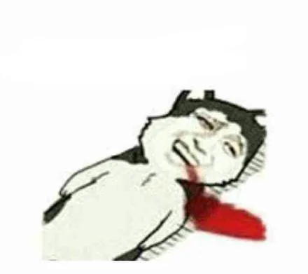 装逼被人打死，口吐鲜血，死状太惨