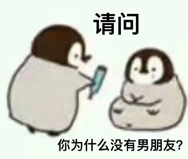 请问你为什么没有男朋友?