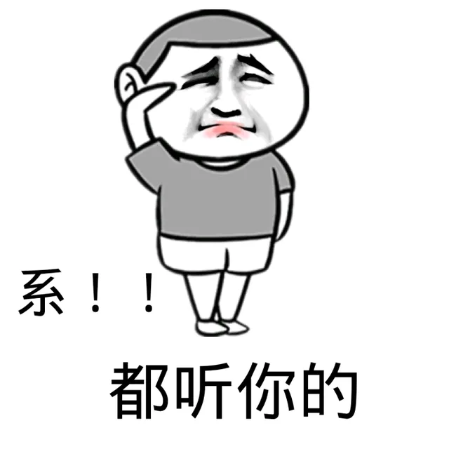 系！！都听你的