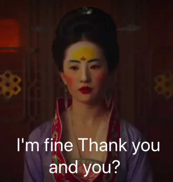 I'm fine Thank you and you（I'm fine Thank you and you）