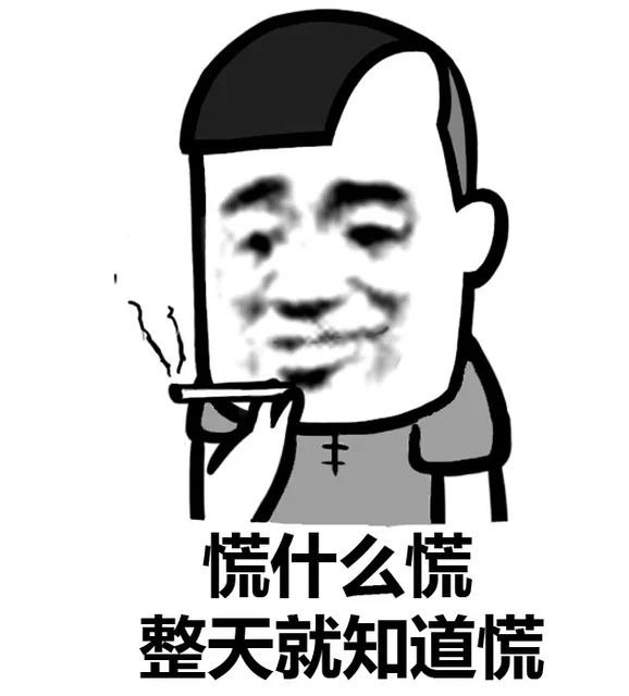 慌什么慌，整天就知道慌（慌什么慌，整天就知道慌）