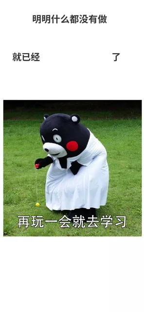 明明什么都没有做就已经了再玩一会就去学习