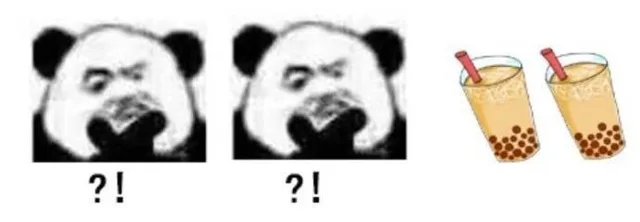 逛街时的你和你朋友（完整版）_奶茶_熊猫头_内涵表情包