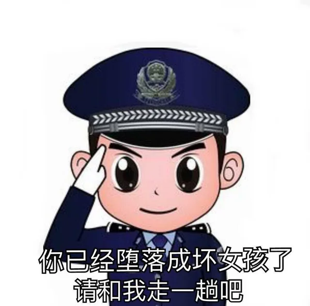 你已经堕落成坏女孩了 请和我走一趟吧