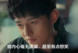 我内心毫无波澜，甚至有点想笑
