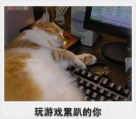 玩游戏累趴的你（玩游戏累趴的你）