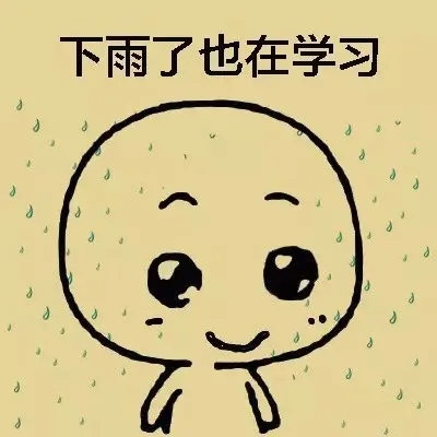 下雨了也在学习（下雨了也在学习）