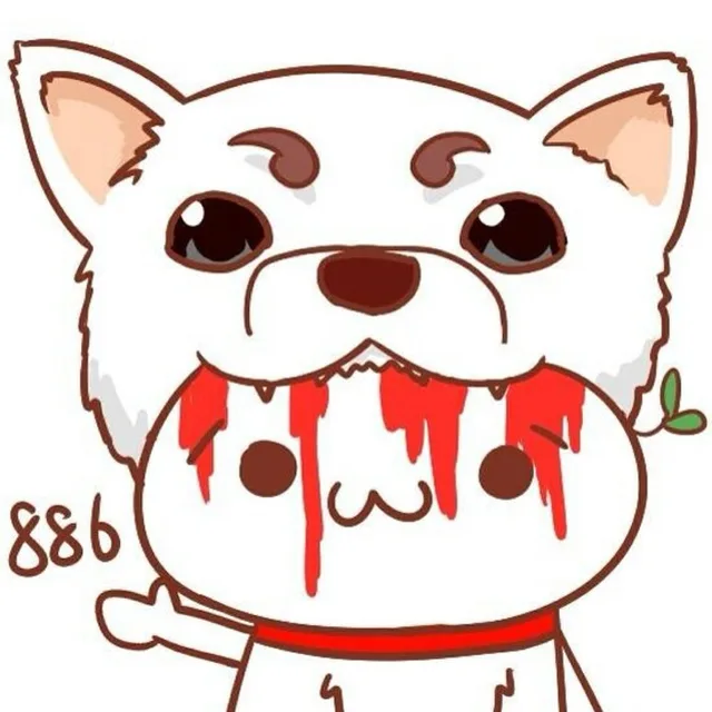 被狗咬出一头血