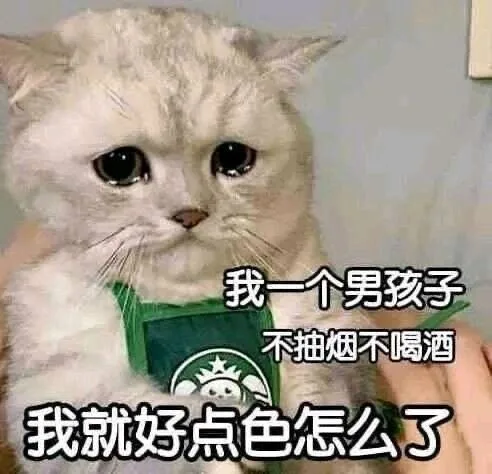 我一个男孩子不抽烟不喝酒我就好点色怎么了（我一个男孩子不抽烟不喝酒我就好点色怎么了）
