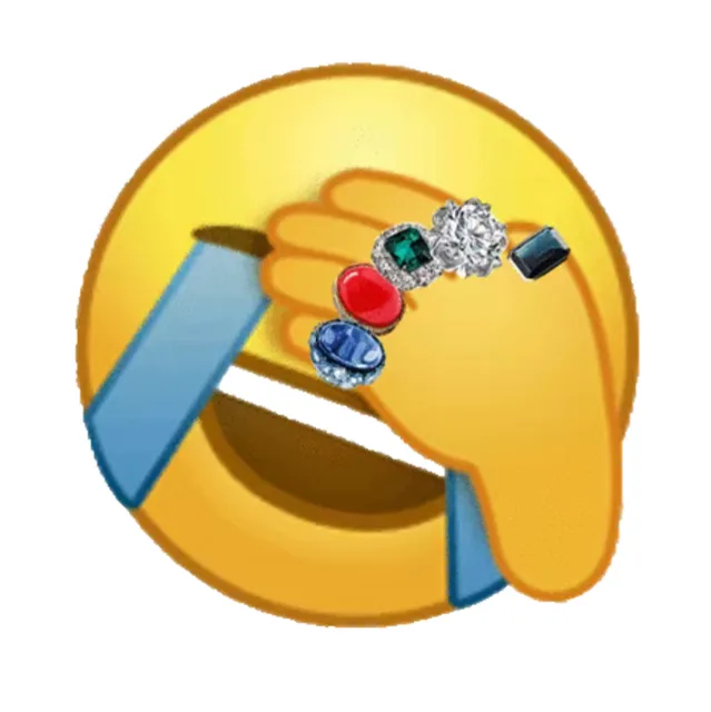 Emoji捂脸哭笑不得，高调炫富