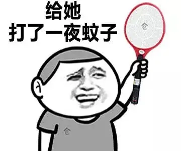 给她打了一夜蚊子（给她打了一夜蚊子）
