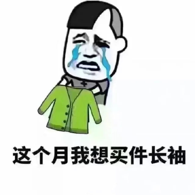 这个月我想买件长袖（这个月我想买件长袖）