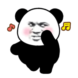 跟着音乐舞动 超大霸屏熊猫头表情包（跟着音乐舞动 超大霸屏熊猫头表情包）