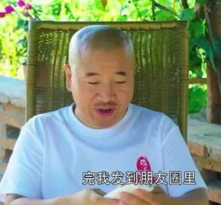 完我发到朋友圈里(乡村爱情刘能)