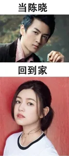 当陈晓回到家