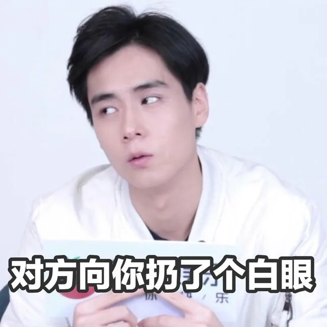 对方想你扔了个白眼（对方想你扔了个白眼）