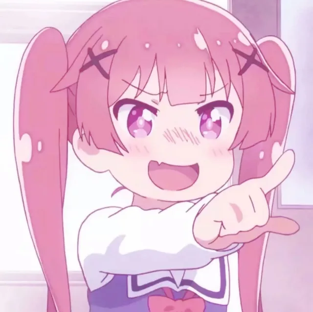 粉系女生头像