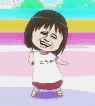 妹子跳舞，萌的一逼！