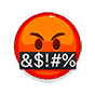 怒了 发火 （黄脸表情包）