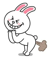 表情脸小兔子表情包