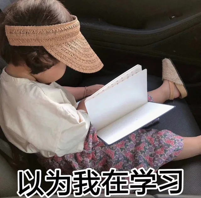 以为我在学习